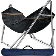 Stainless steel outlet hammock stand