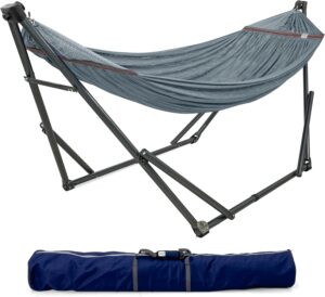 tranquillo adjustable hammock stand (grey)